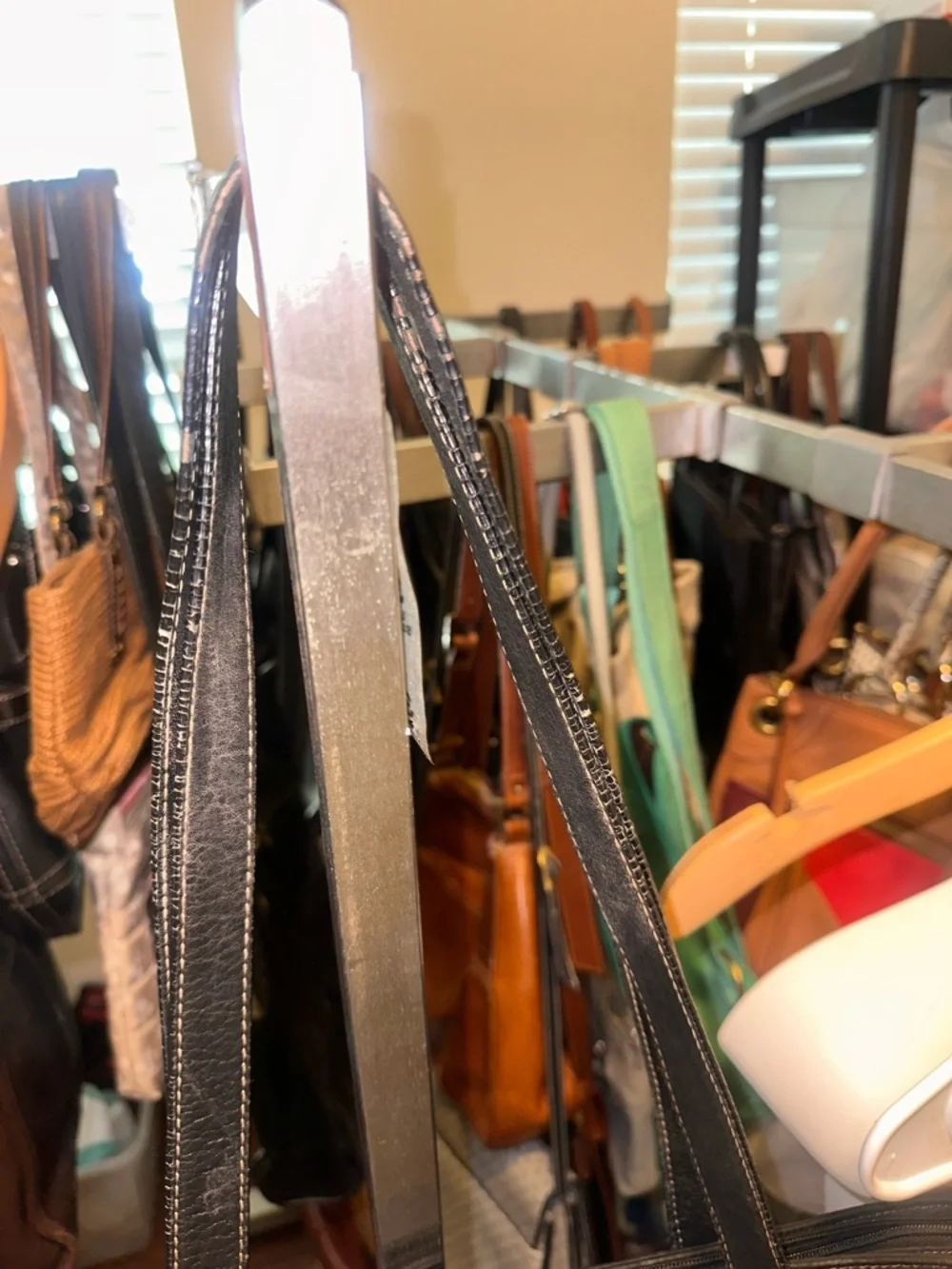 CLOSE OUT SALE Gianni Bernini Laptop Leather Retro Bag